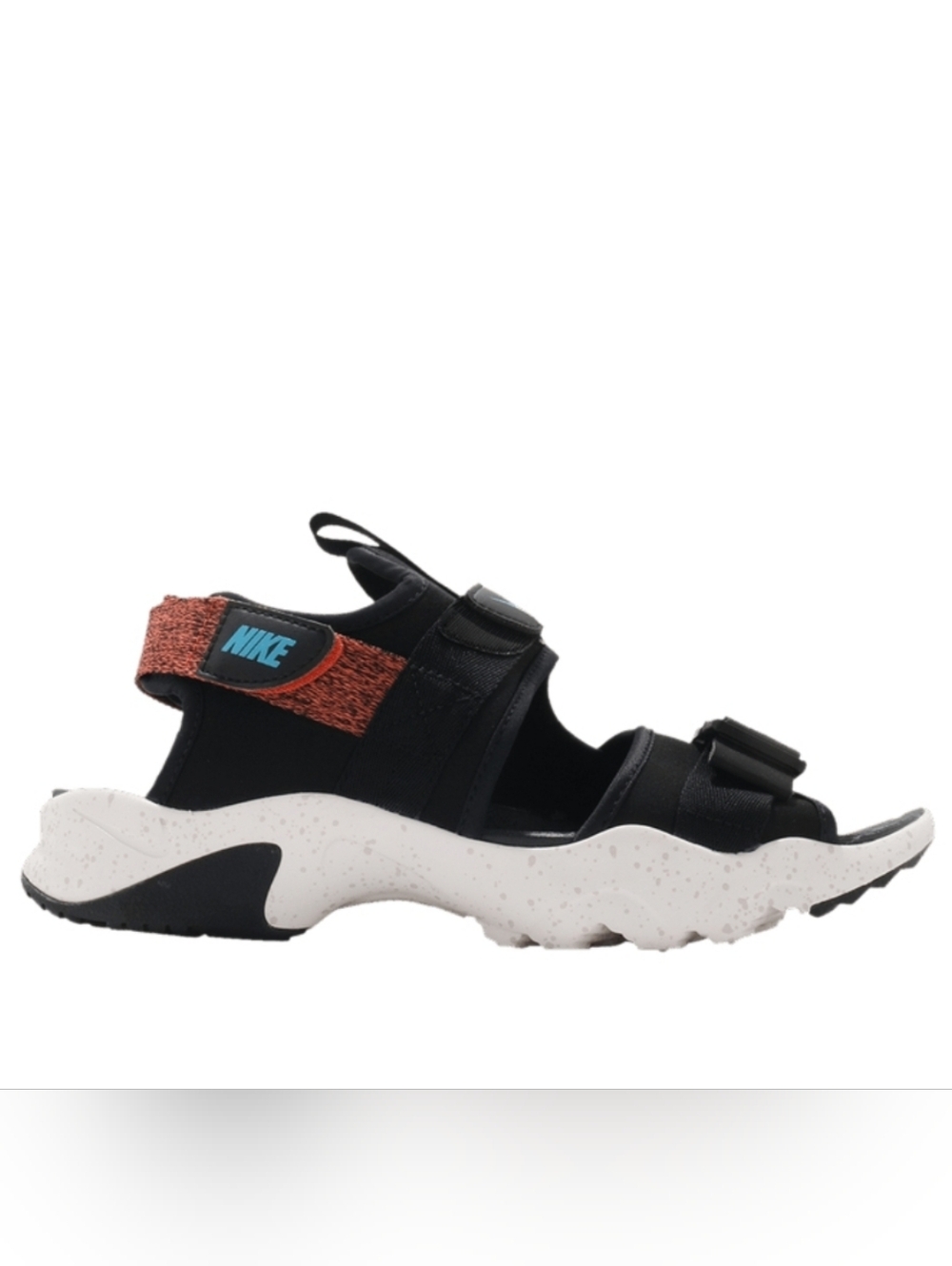 Nike Canyon Sandals in Black Turf Orange Blue - Mens Sz 8 - Wmn Sz 9/9.5